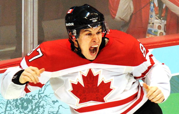 Sidney Crosby scored the match-winning goal during overtime in Canada's victory over the United States in the Vancouver 2010 gold medal match ©AFP/Getty images