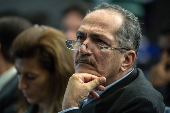 Brazilian Sports Minister Aldo Rebelo, seen here at today's press conference of the APO, claimed Brazil is "committed to being on schedule" for Rio 2016 ©Getty Images
