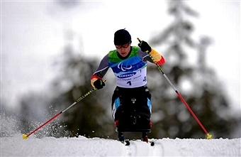 Andrea Eskau made it two wins in two days at the IPC Nordic Skiing World Cup in Vuokatti ©Getty Images 