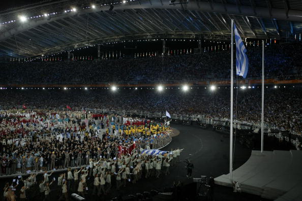 Greece's economic problems illustrate the cost of hosting the Olympics it has been claimed by critics who say the country spent too much on Athens 2004 ©Sports Illustrated/Getty Images