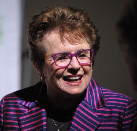 Billie Jean King is one of the three openly gay figures leading the US delegation to Sochi 2014 ©Getty Images