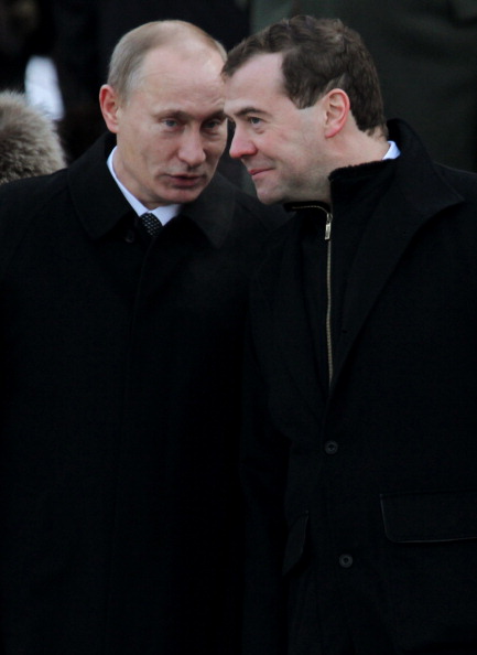 Both Dmitry Medvedev and President Vladimir Putin have attemped to alleviate international fears over the gay rights laws ©Getty Images