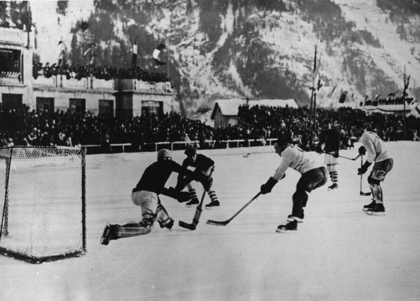 The clash between Canada and the USA was the defining moment of the Antwerp 1920 tournament...the two nations world meet again four years later at the first Winter Games in Chamonix ©Getty Images