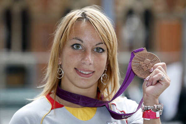  Charline Van Snick won a bronze medal at the London 2012 Olympic Games before testing positive for cocaine in 2013 ©AFP/Getty Images