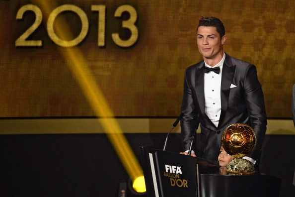 Cristiano Ronaldo has been named the best player in the world for the second time after 2008 ©Getty Images