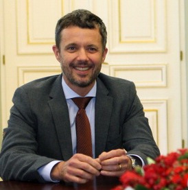 Crown Prince Frederik of Denmark has been named as patron of the 2014 European Men's Handball Championships ©AFP/Getty Images