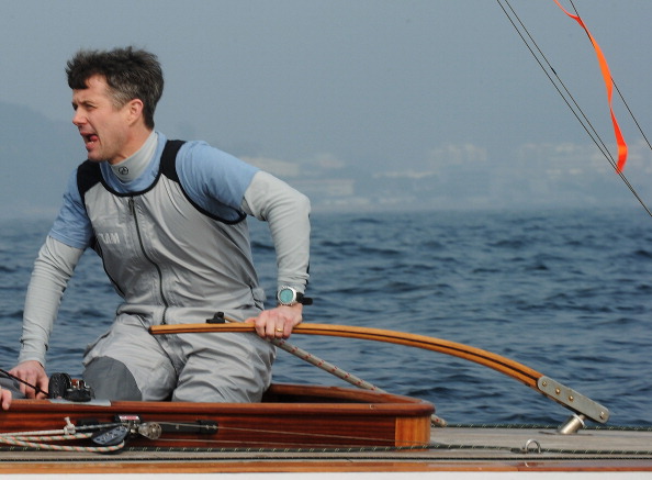 Crown Prince Frederik of Denmark is a keen sailor and is a member of the ISAF ©AFP/Getty Images