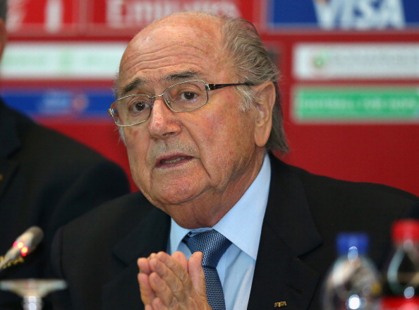 Sepp Blatter has criticised Brazil's preparations for the 2014 World Cup ©Getty Images