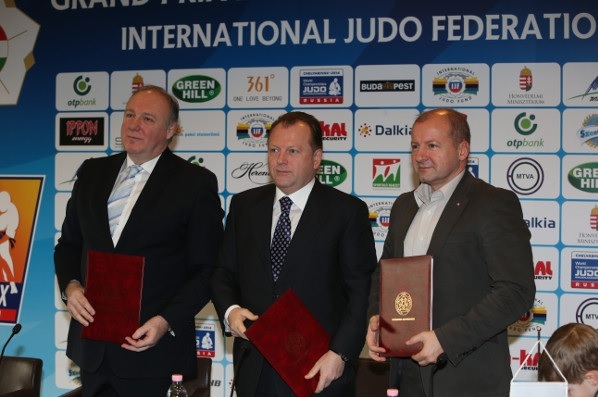 Hungary will host a Judo Grand Prix from 2014 - 2016 following an agreement with the IJF ©IJF
