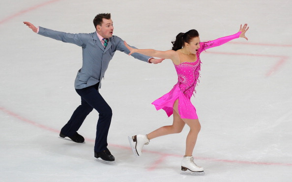 Ice dancers Alexei Sitnikov and Julia Zlobina will compete for Azerbaijan at Sochi 2014 ©Getty Images