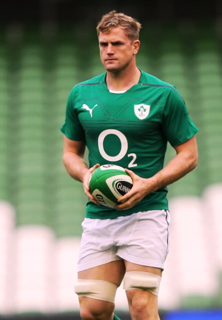 Jamie Heaslip recently signed a contract with the IRFU which is believed to make him the country's highest paid player ©Getty Images 