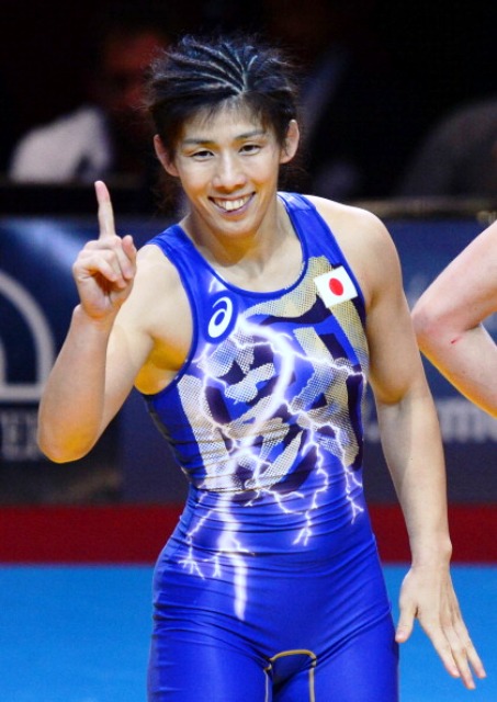 Japan's Saori Yoshida finished the year as world number one once again after picking up her 11th world title in Budapest ©AFP/Getty Images