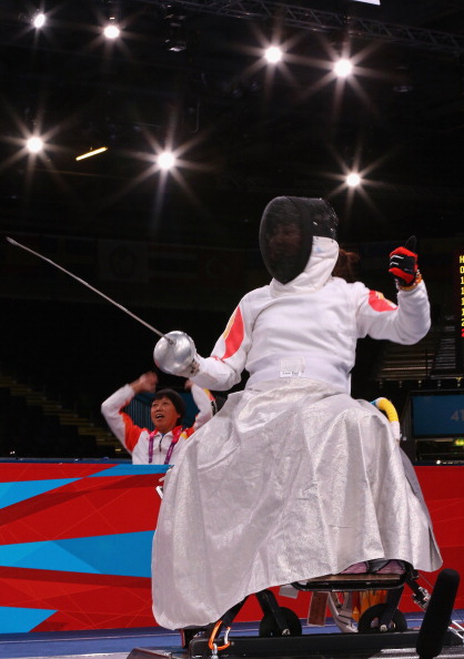 Chinese fencer Jing Rong has been shortlisted for the International Paralympic Committee for its December Athlete of the Month Award ©Getty Images