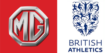 MG Motor has become the Official Automotive Partner of British Athletics ©MG Motor