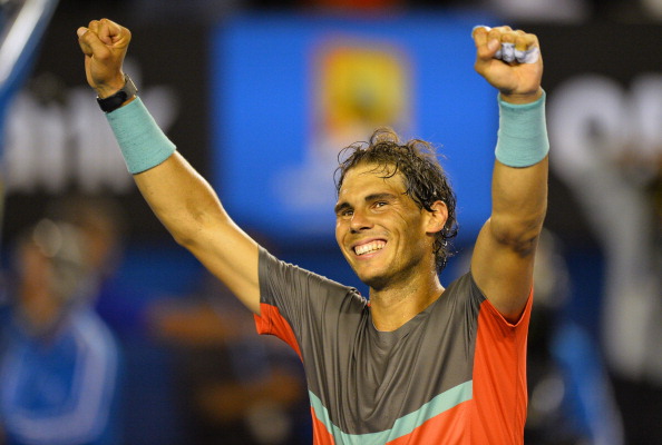 Rafael Nadal is through to the Australian Open final after beating Roger Federer in straight sets