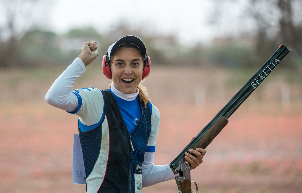 Olympic and world champion Jessica Rossi has been crowned ISSF Female Shooter of the Year ©ISSF