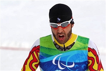 Paralympian Brian McKeever impressed during the Candian Olympic trials today in Canmore winning the men's race ©Bongarts/Getty Images 