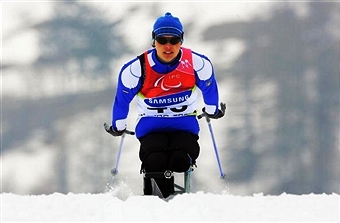 Paralympic champion Olena Iurkovska will lead the Ukraine gold medal hunt in Vuokatti this week ©Bongarts/Getty Images
