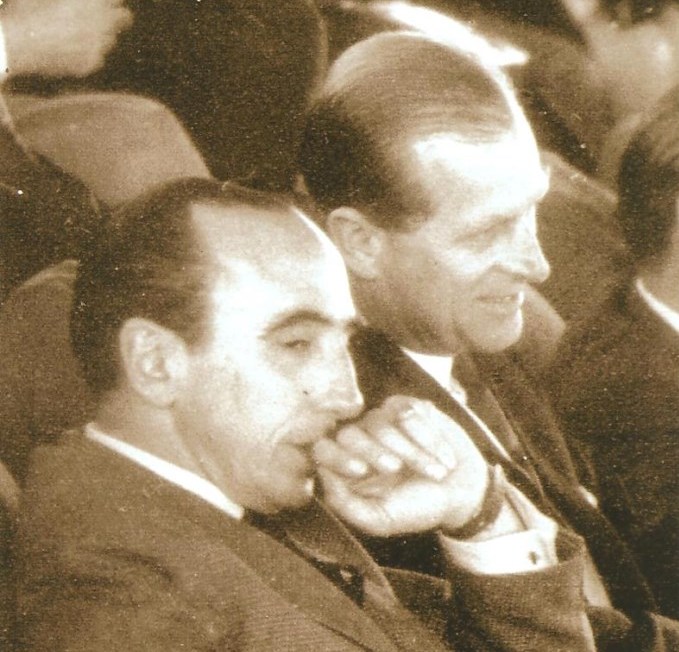 Pedro Oscar Mayorga (left), pictured here with Prince Philip, has passed away at the age of 93 ©FEI