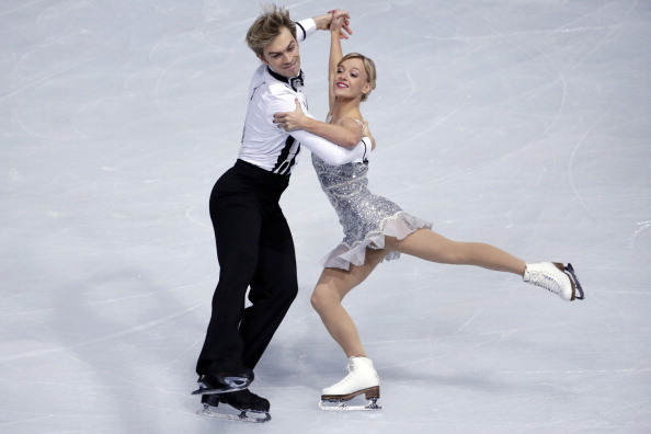 Penny Coomes and Nicholas Buckland will represent Britain in the mixed ice dance event at Sochi 2014 ©AFP/Getty Images