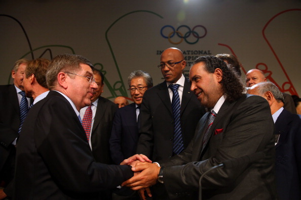 Sheikh Ahmad Al Fahad Al Sabah pictured with IOC President Thomas Bach has achieved much as the helm of ANOC as well as the OCA