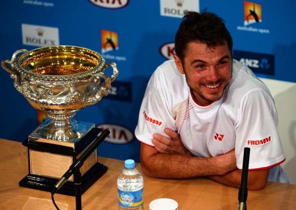 Stanislas Wawrinka's victory at the Australian Open provided a first real underdog triumph for 2014 ©AFP/Getty Images