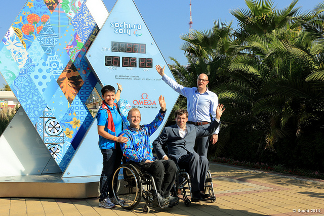 The Accessibility Map was launched in October 2012 to mark 500 days to go until the Sochi 2014 Winter Paralympic Games ©Sochi 2014