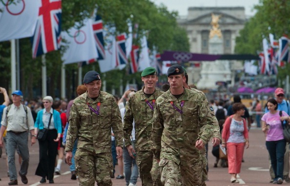 The armed forces will help with security at the Glasgow 2014 Commonwealth Games as they did at London 2012 ©AFP/Getty Images