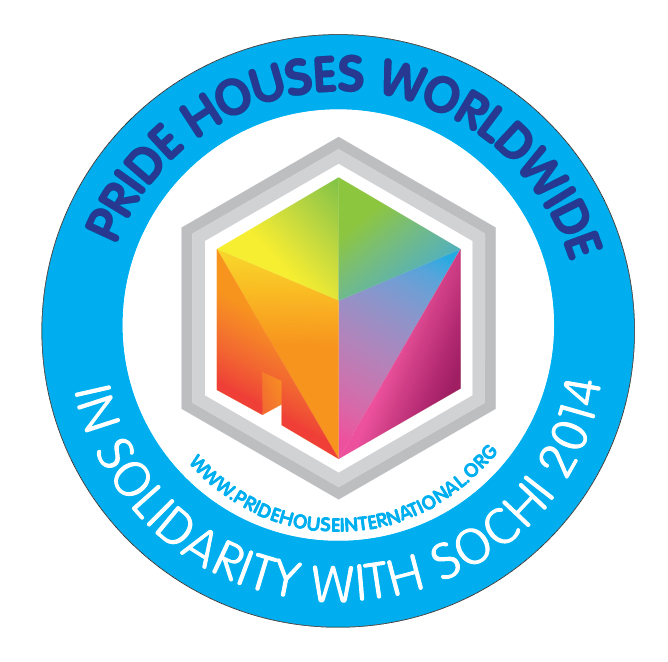 A logo has been unveiled to show support for "remote Pride Houses" ©Pride House International