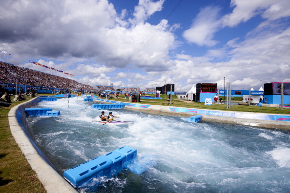 The centre gives visitors the opportunity to paddle down the same course as their Olympic heroes did at the 2012 London Olympic Games ©Getty Images