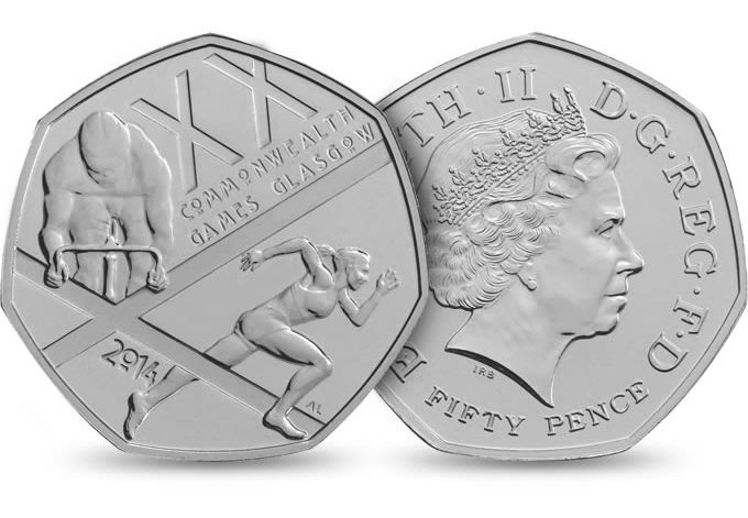 The new Glasgow 2014 coin is one of a number of new coins being launched by The Royal Mint in the coming weeks ©The Royal Mint