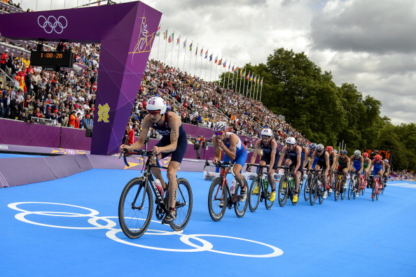Triathlon has surged in popularity in recent times, as illustrated by the success of the London 2012 competition ©Getty Images