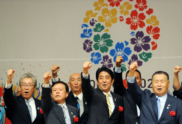 Yoshirō Mori already played a role on the Tokyo 2020 bid committee ©AFP/Getty Images
