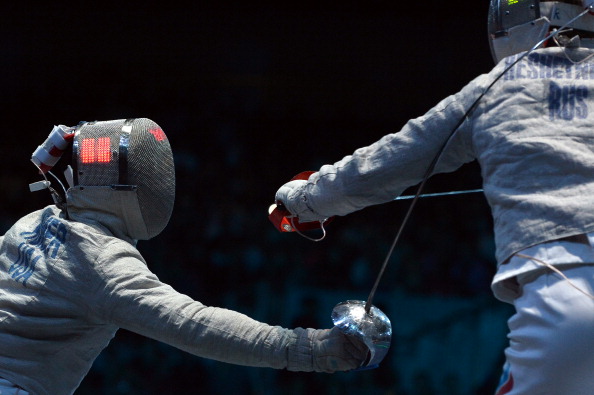 Zoran Tulum will hope to improve on the two quarter-final slots of US sabre fencers, including Daryl Homer, at London 2012 ©AFP/Getty Images