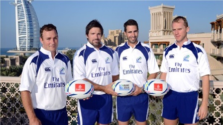 The deal with Emirates includes rights to match official shirts for the next two Rugby World Cups ©Rugby World Cup 2015