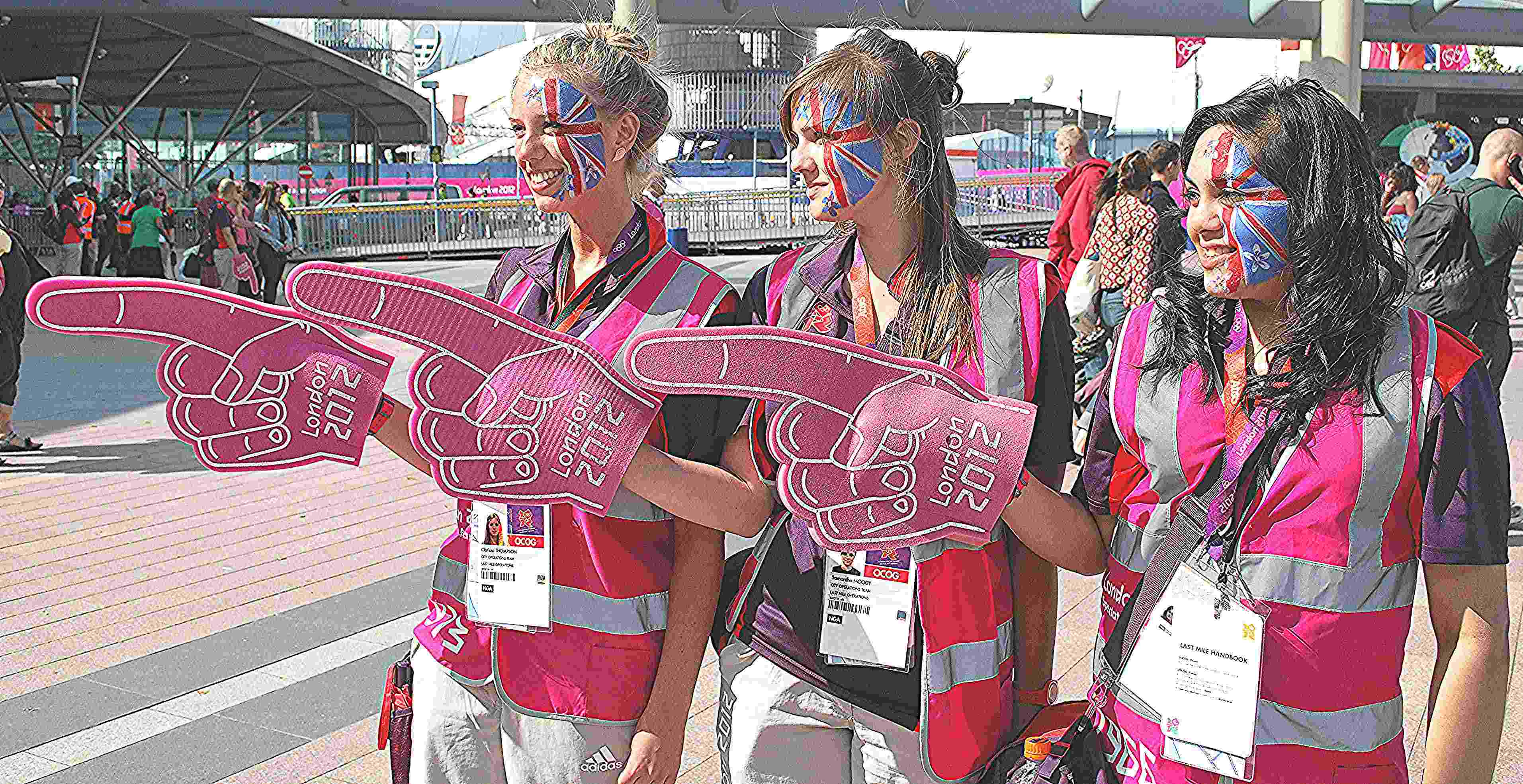 Games Makers at the London 2012 Games featured in new book Inspired By The Games ©Lidia Lundy