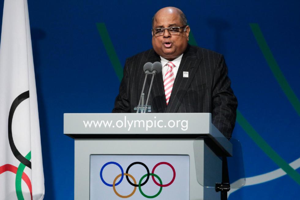World Squash Federation chief Narayana Ramachandran is set to be elected unopposed as the new President of the Indian Olympic Association ©AFP/Getty Images