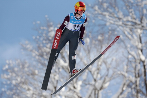 Taylor Henrich will compete in the inaugural women's ski jumping event for Canada in Sochi ©Getty Images