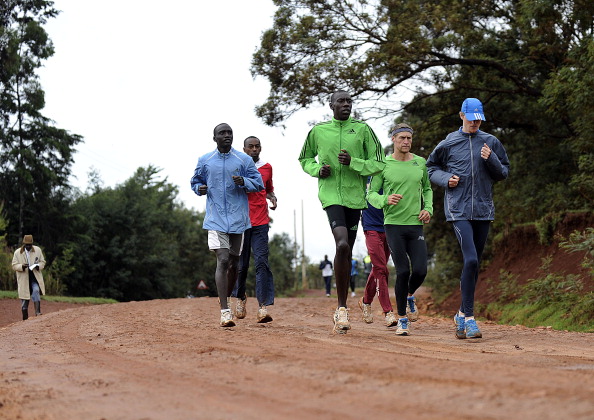 Iten plays host to a huge number of elite international endurance athletes due to its high altitude and top class rehabilitation facilities ©AFP/Getty Images