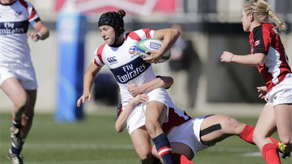 Hosts the United States will face a dominant Canada in the Cup quarter-finals hoping to reverse the fortunes of the opening group game ©IRB