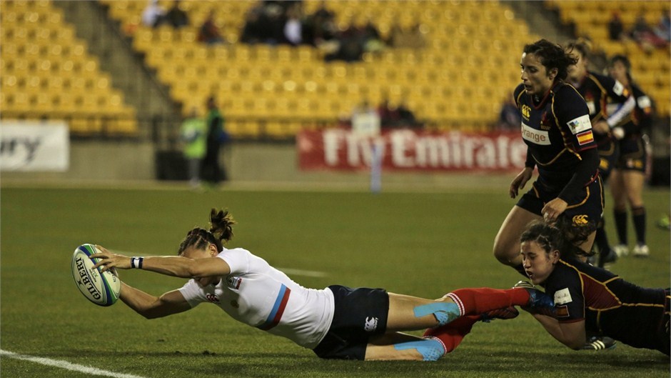 The Russian women were dominant in pool C, beating Japan, Spain and Brazil to progress to the Cup quarter-finals ©IRB