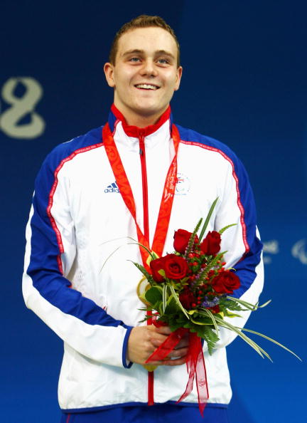 Sam Hynd broke onto the scene with victory in the 400m freestyle at the 2008 Beijing Paralympic Games ©Getty Images