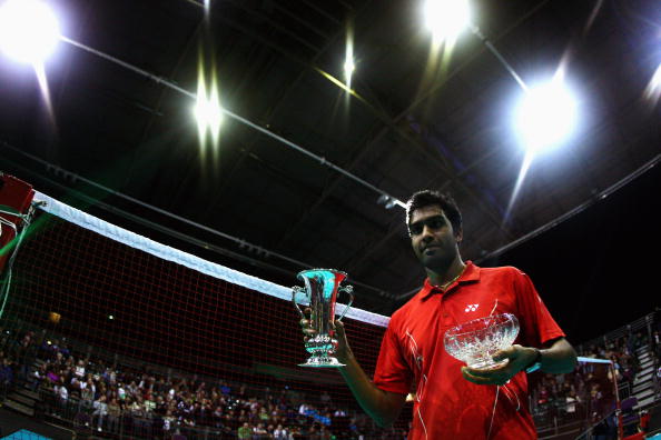 Rajiv Ouseph has won the men's singles title at the English National Championships every year since 2008 ©Getty Images