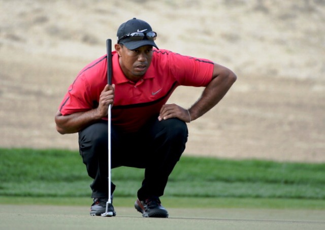 A refocussed Tiger Woods claimed five PGA Tour titles in 2013 to reclaim his world number one spot ©Getty Images
