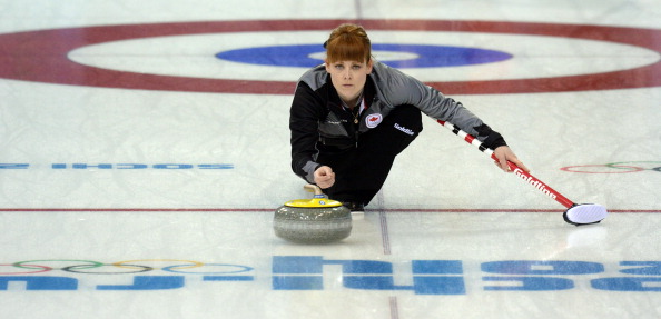 After the speed of downhill and luge, the relatively sedate curling also begins tomorrow ©AFP/Getty Images