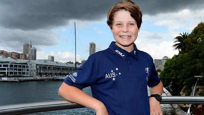 Ben Tudhope, 14, will be Australia's youngest ever competitor after today being picked for Sochi 2014 ©Australian Paralympic Committee