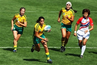 Brazil's women's rugby sevens side will be out to impress on home soil in Sao Paulo this weekend ©Getty Images 