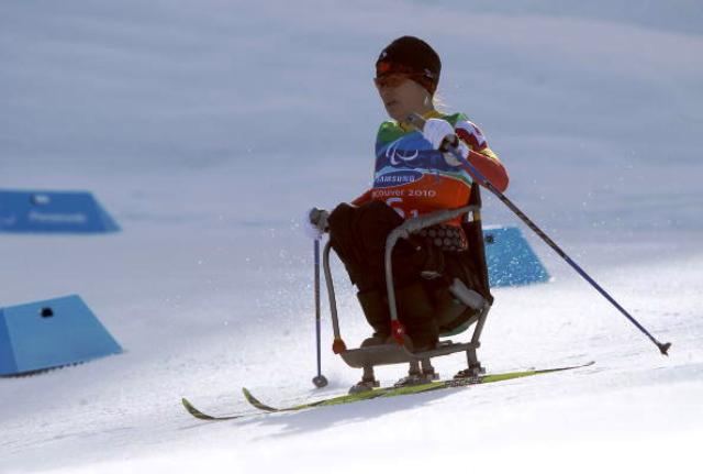 Can Colette Bourgonje finally bag a gold medal in Sochi in what will be her 10th Paralympic Games ©Getty Images 