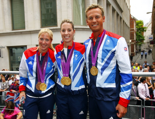 It has been two years of unprecedented success for British Dressage - with double London 2012 gold medal winner Charlotte Dujardin (centre) leading the way ©Getty Images