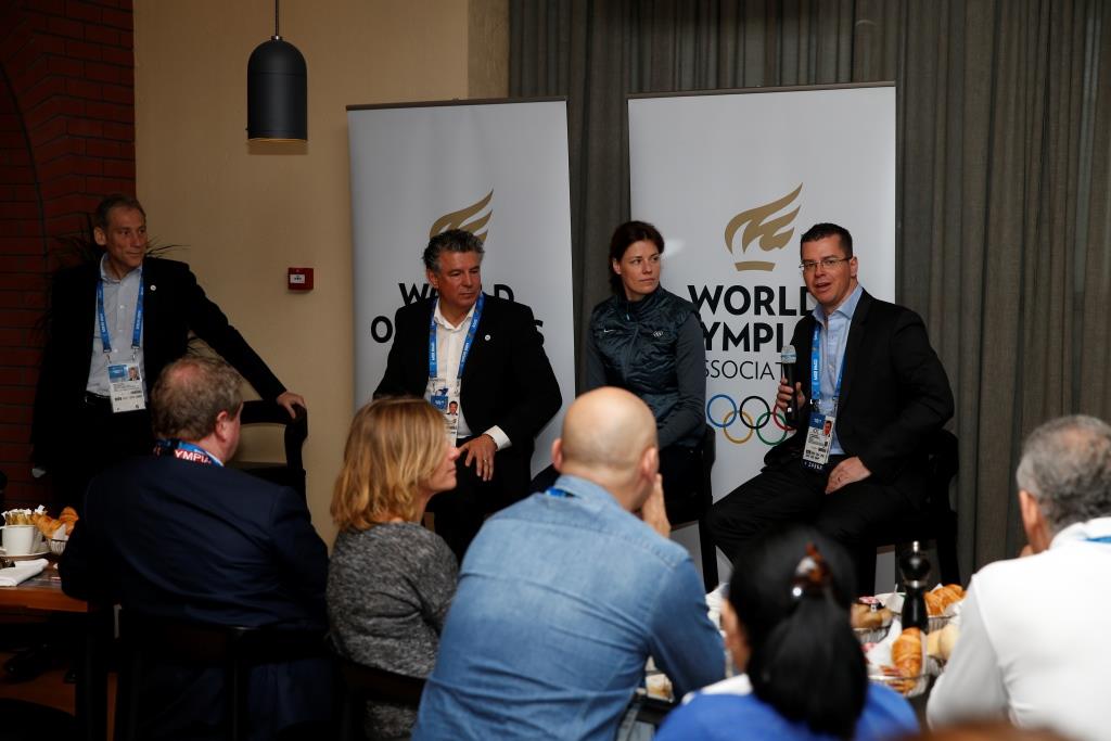 Claudia Bokel was speaking at a WOA breakfast event this morning ©Getty Images